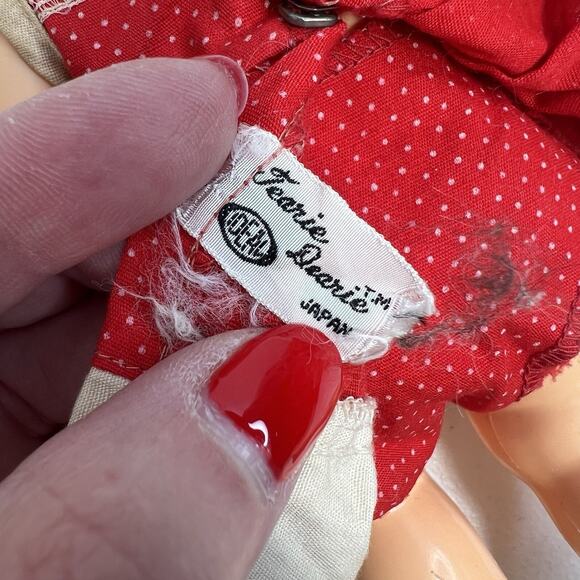 Vintage 1964 Ideal Tearie Dearie 9 Doll Original Clothes Japan AS IS - Picture 7 of 12